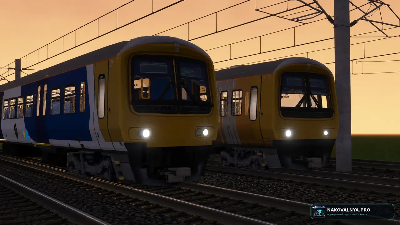 [MTR3/4] British Rail Classes 323 & 157: британские поезда для Minecraft Transit Railway — редакционная иллюстрация 3 из 3