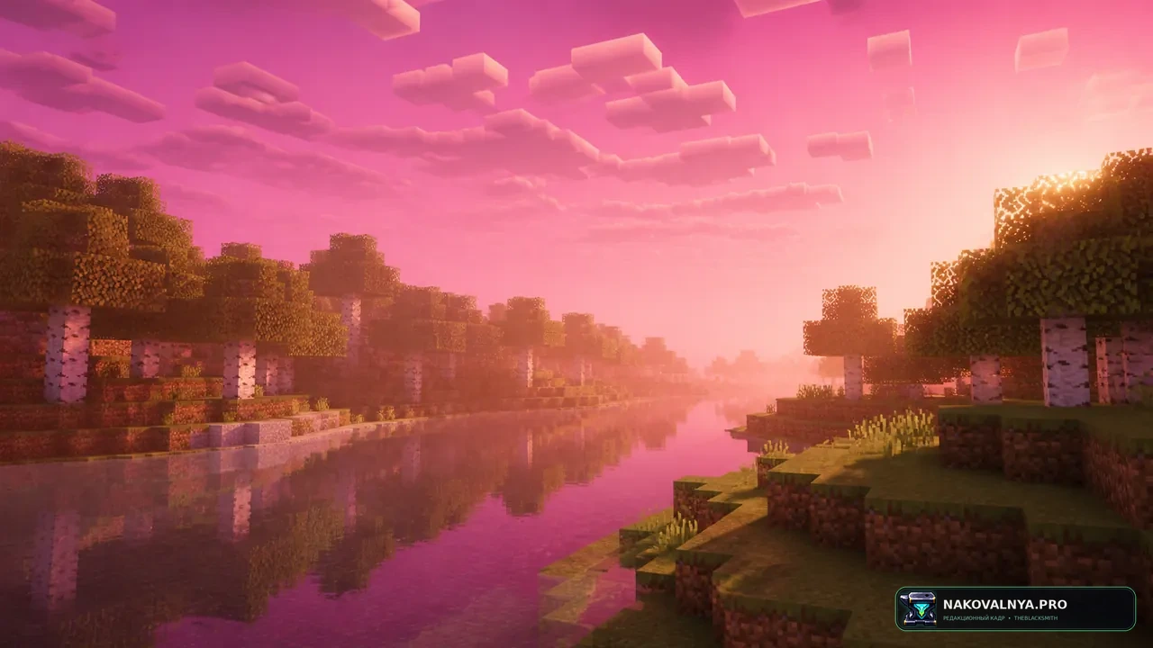 BSR Shaders: яркую атмосферу и переработанное небо — редакционная иллюстрация 2 из 3