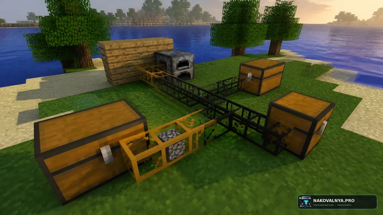 BuildCraft: трубы и промышленную автоматизацию — редакционная иллюстрация 2 из 3