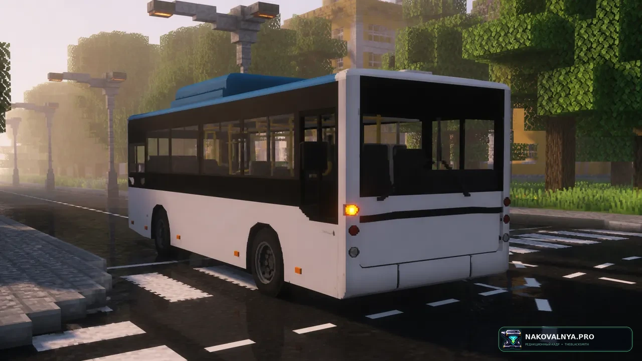 [MTR/NTE] Buses4MC: детализированный автобус для MTR и NTE — редакционная иллюстрация 3 из 3