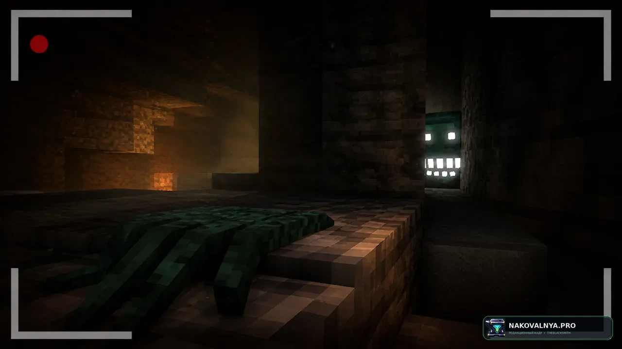 Cave Dweller Evolved (Fabric): пещерного преследователя для хоррора — редакционная иллюстрация 3 из 3