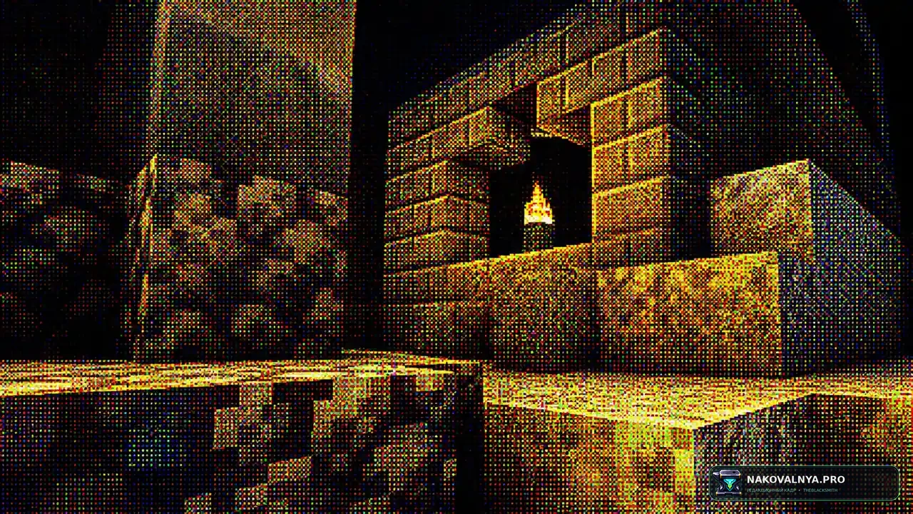 Chandler's Retro Shader: ограниченную ретро-палитру с дизерингом — редакционная иллюстрация 3 из 3