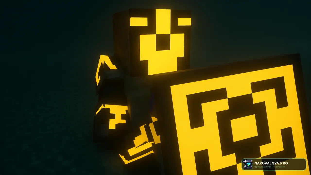 Chaos PvP pack: простое светящееся оформление незеритового PvP — редакционная иллюстрация 3 из 3