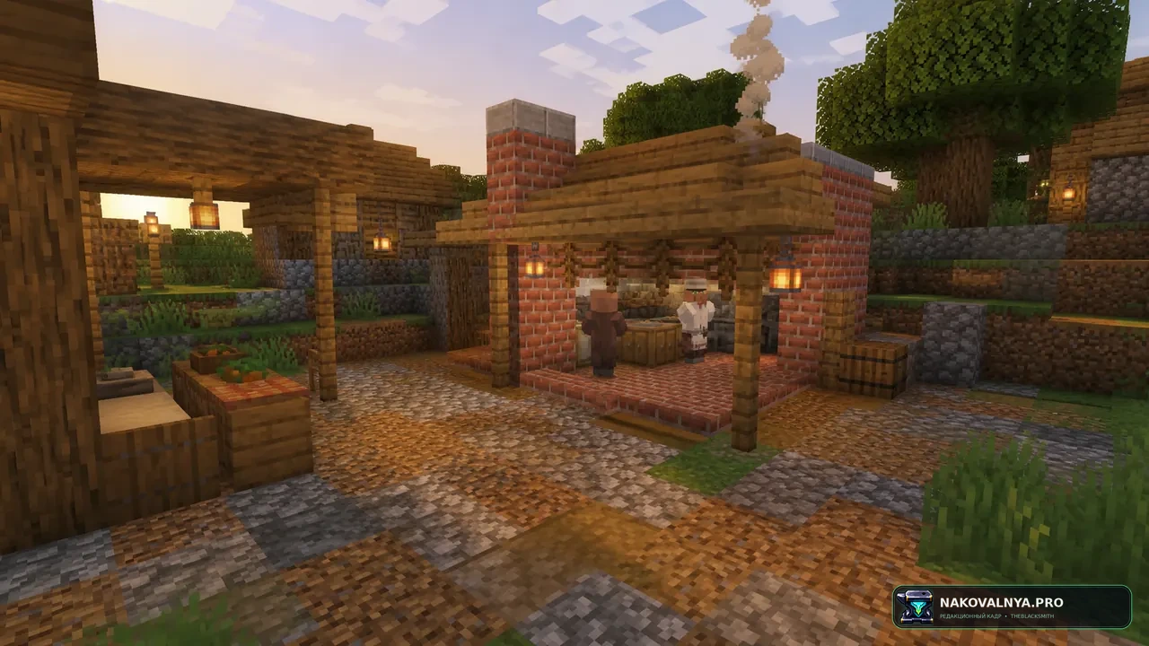 Chef's Delight - Farmer's Delight Villagers: поваров и торговлю едой — редакционная иллюстрация 2 из 3