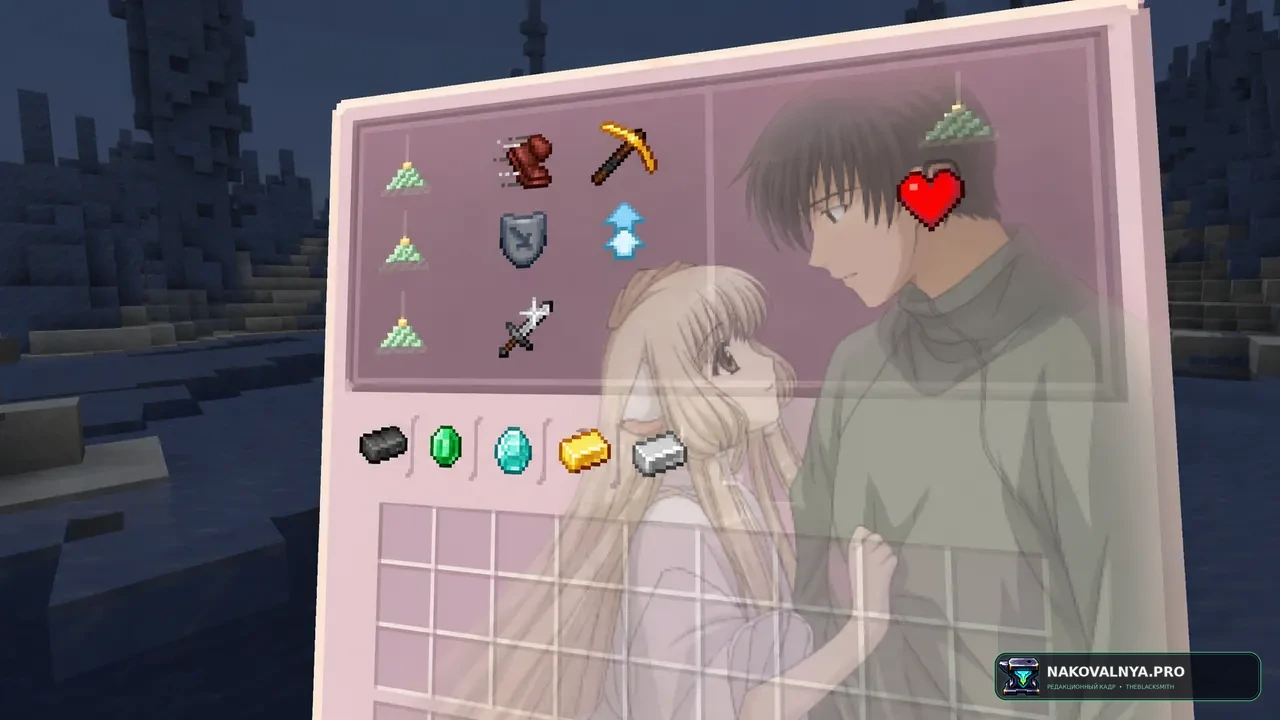 Chobits GUI Pack: аниме-интерфейс по «Чобитам» — редакционная иллюстрация 3 из 3