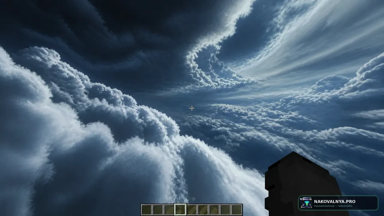 Cloudy Nights Sky Overlay: облачное ночное небо — редакционная иллюстрация 3 из 3