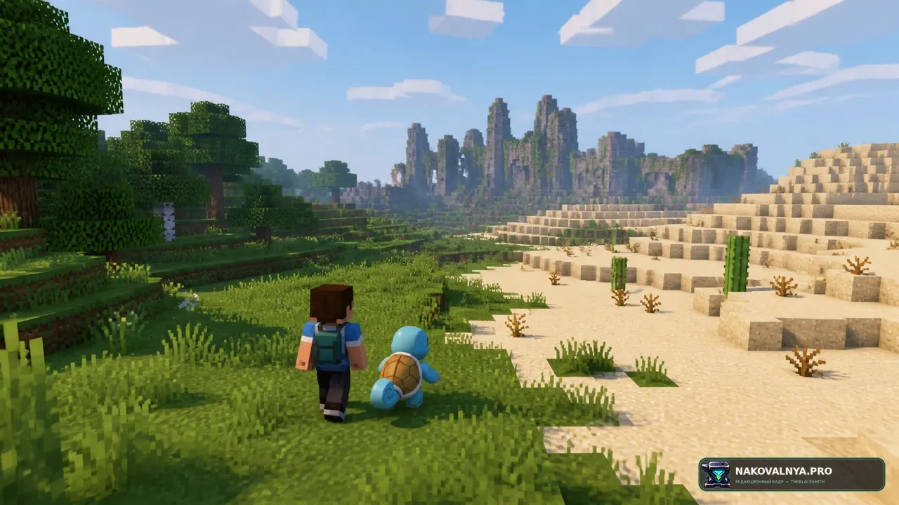 Изображение к проекту MMO Realms Cobblemon