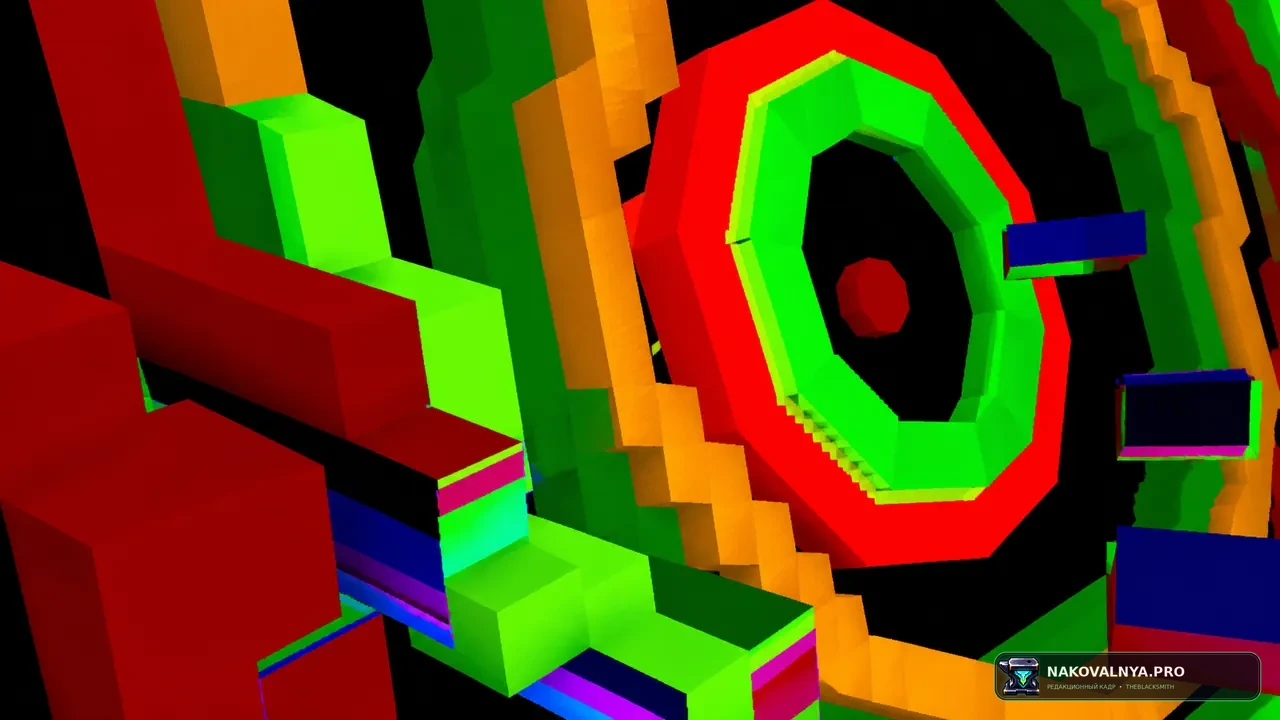 ColorShuffle: хаотичное и намеренно неудобное искажение цветов — редакционная иллюстрация 3 из 3