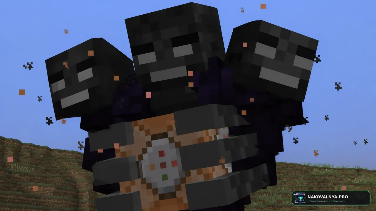 Cracker's Wither Storm Mod: хоррор-выживание против Wither Storm — редакционная иллюстрация 3 из 3