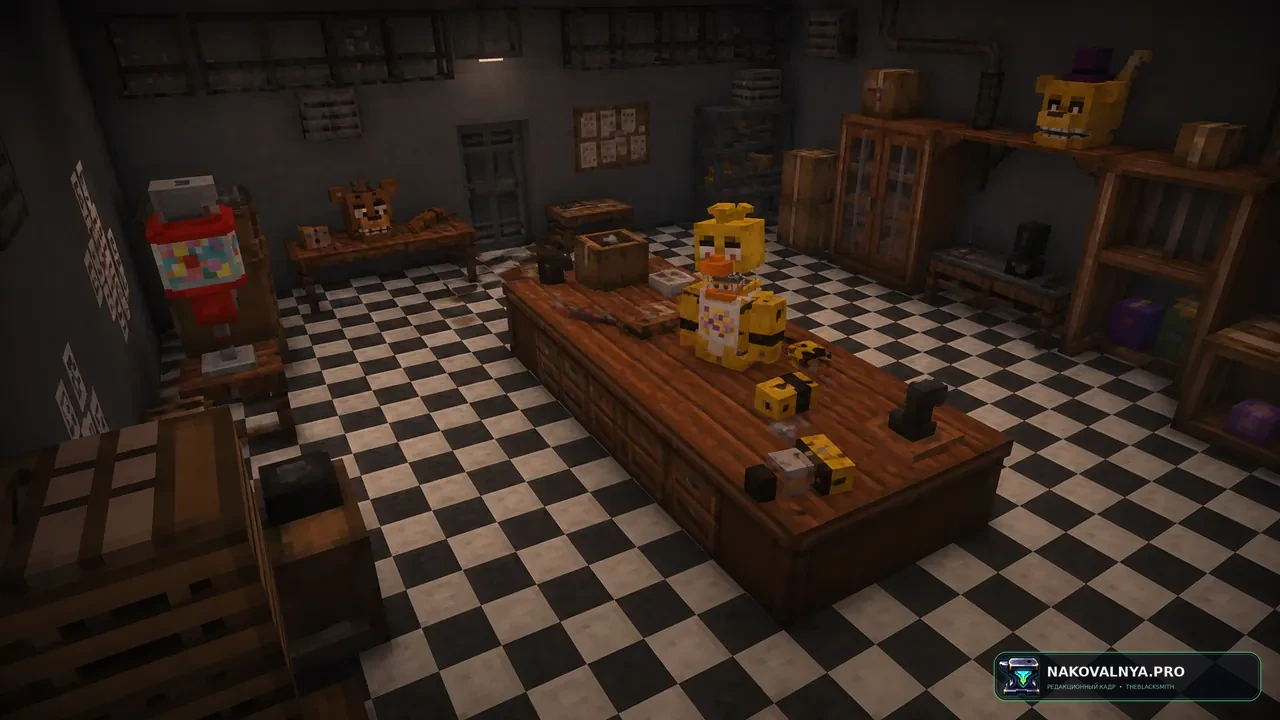 Изображение к проекту Crazy Kitty's FNaF Management Wanted Pack