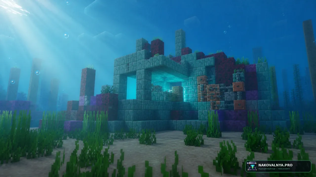 Create: Aquatic Ambitions: океаническую автоматизацию для Create — редакционная иллюстрация 2 из 3