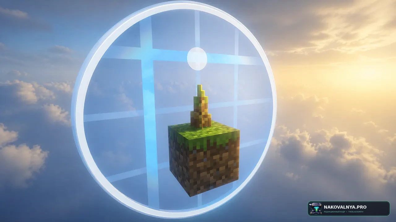 Create: Bamboo Island: Skyblock-автоматизацию из одного побега бамбука — редакционная иллюстрация 2 из 3