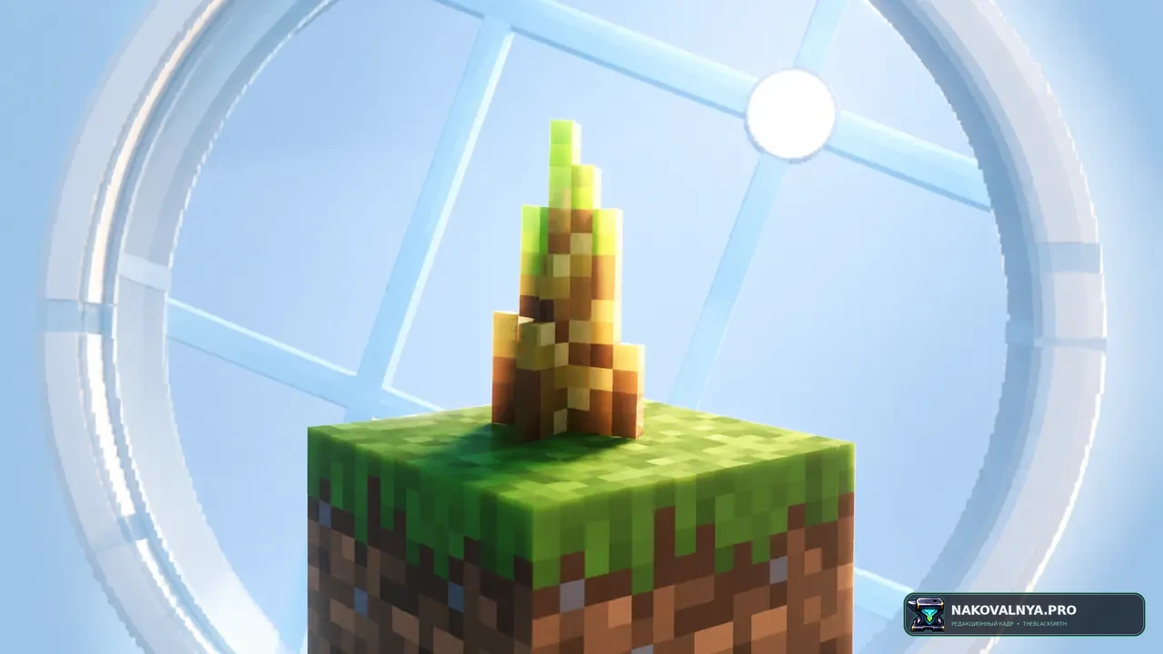 Create: Bamboo Island: Skyblock-автоматизацию из одного побега бамбука — редакционная иллюстрация 3 из 3
