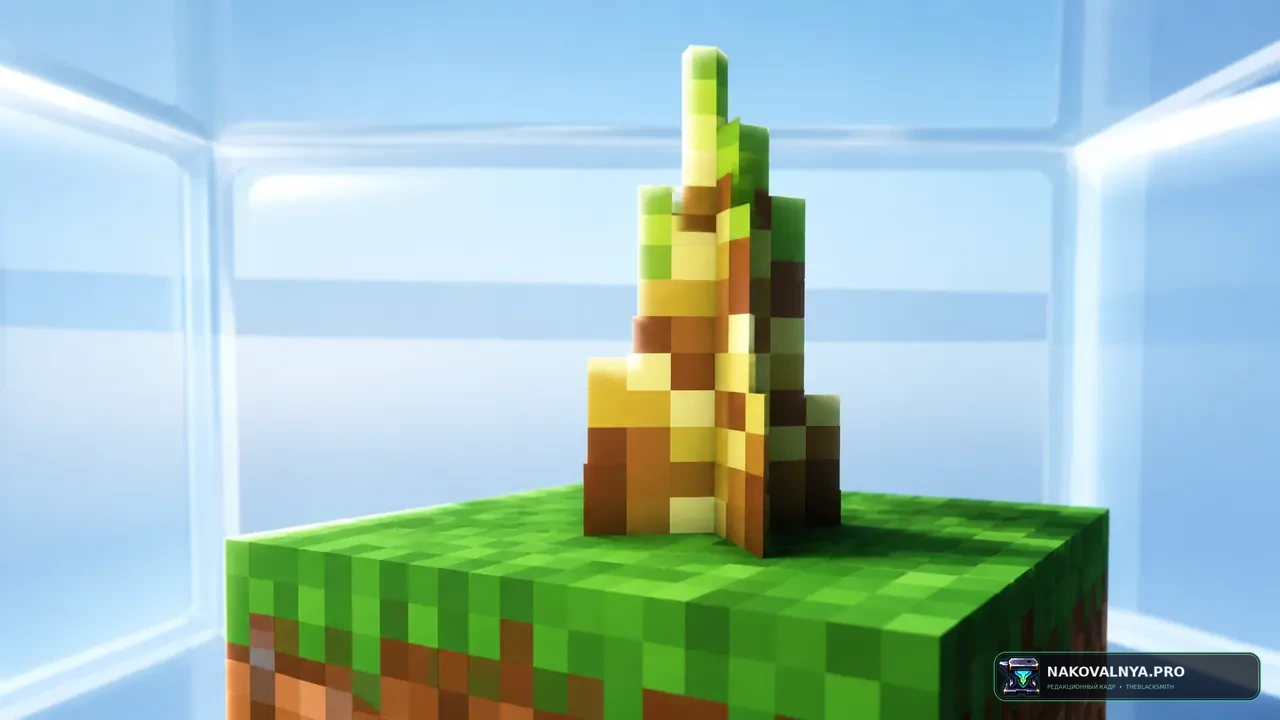 Create: Bamboo Sky: технический Skyblock на механизмах Create — редакционная иллюстрация 3 из 3