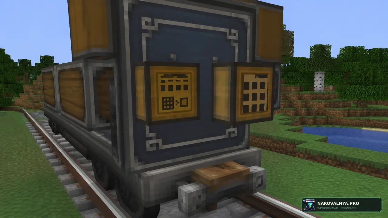 Create Contraption Terminals: единый складской терминал на конструкциях Create — редакционная иллюстрация 3 из 3