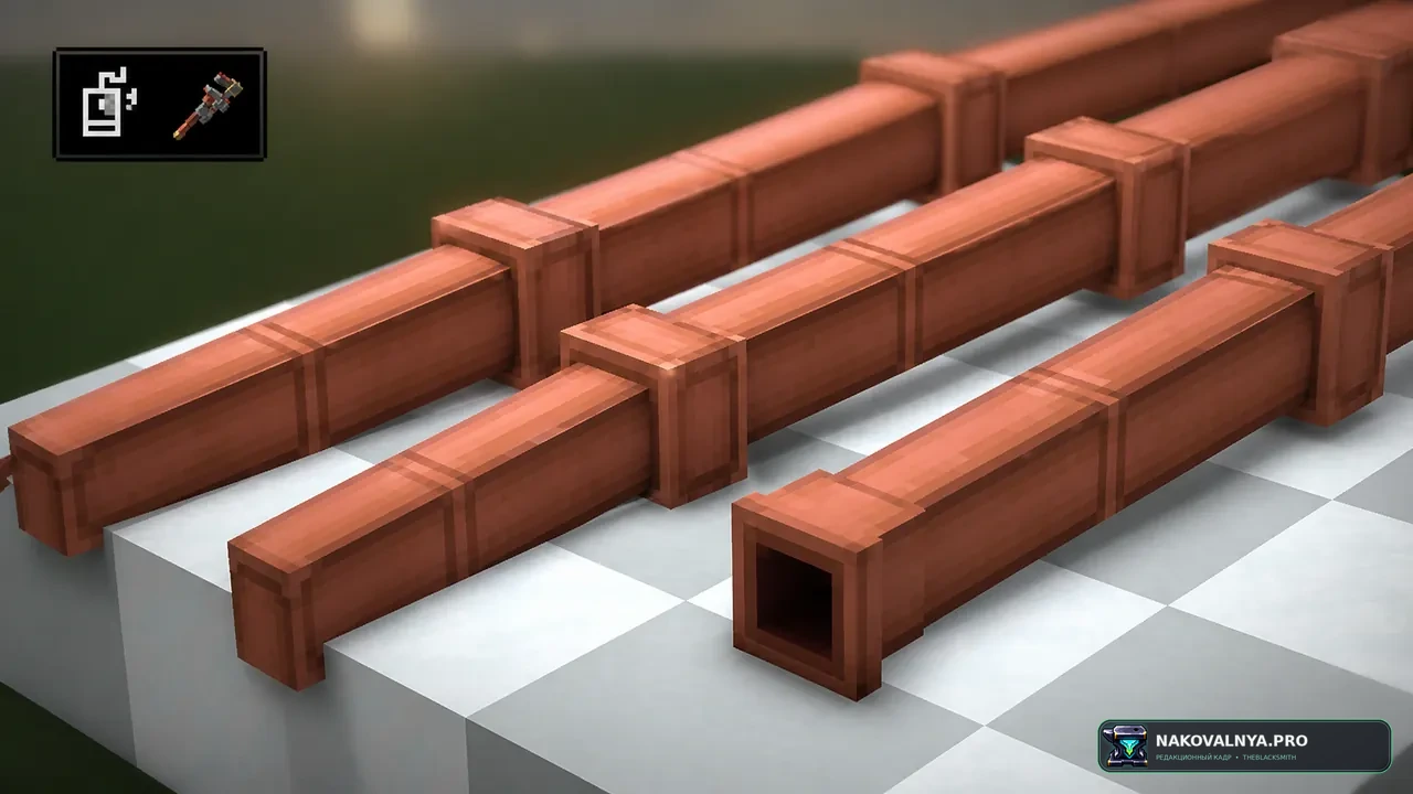 Create More: Parallel Pipes: параллельные несоединяющиеся трубы Create — редакционная иллюстрация 3 из 3