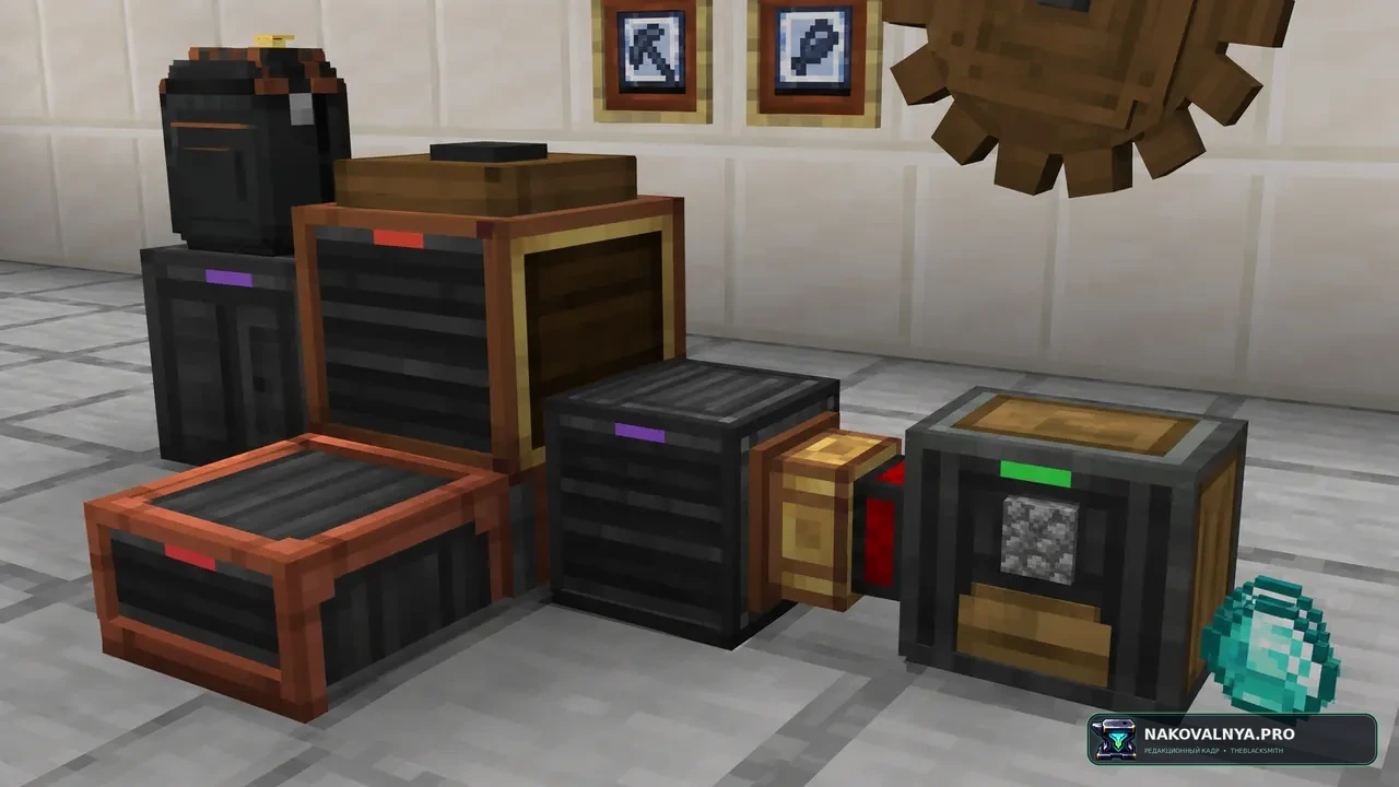 Create: Storage [Neo/Forge]: хранилища и рюкзаки для Create — редакционная иллюстрация 3 из 3