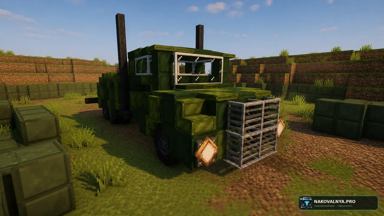 Create: Tank Defenses: тяжёлую защитную броню для техники и базы — редакционная иллюстрация 2 из 3