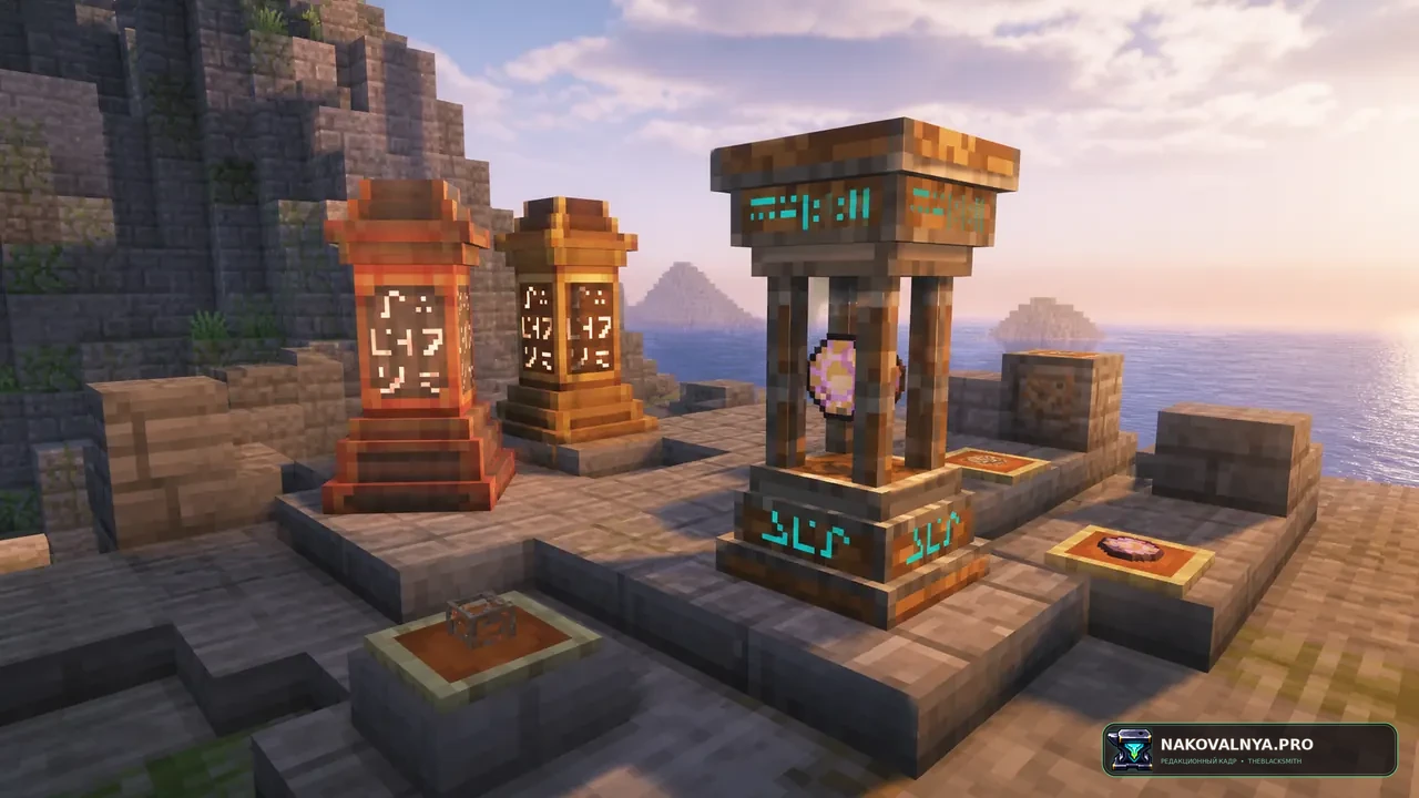 Create Waystones Texture + GUI: путевые камни в стиле Create — редакционная иллюстрация 2 из 3