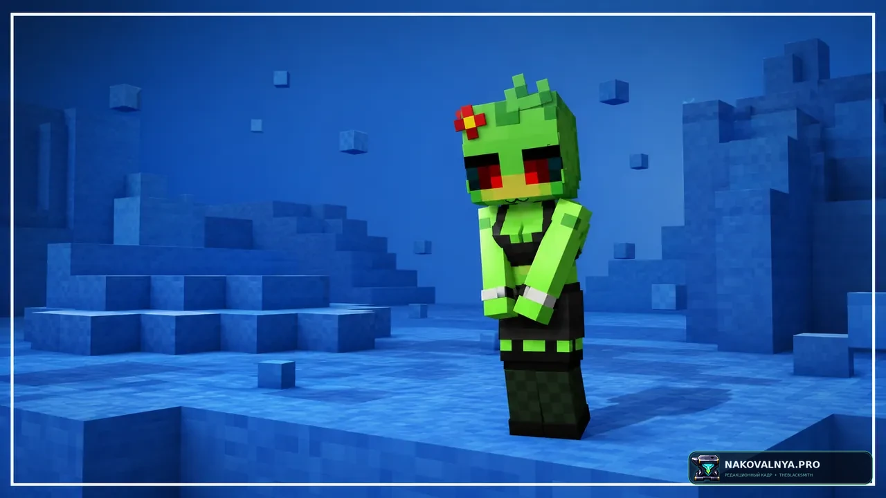 Изображение к проекту Creeper Girl