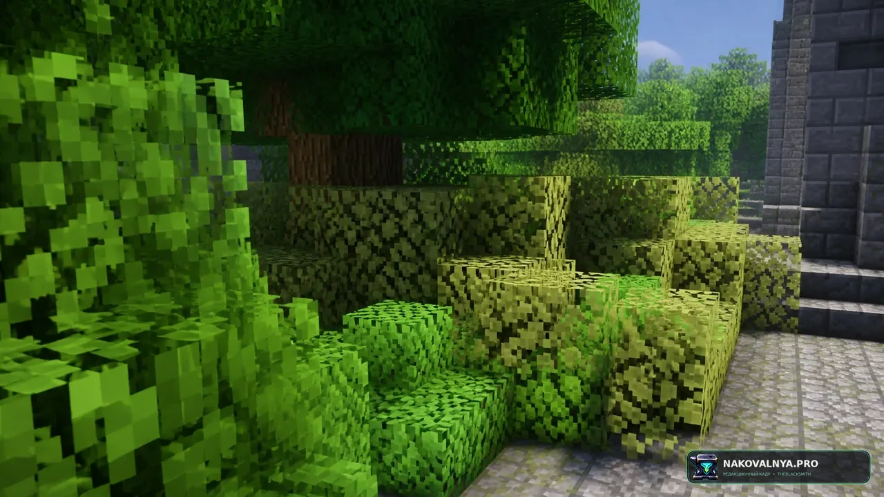 Cubic Leaves: объёмную кустистую листву — редакционная иллюстрация 3 из 3