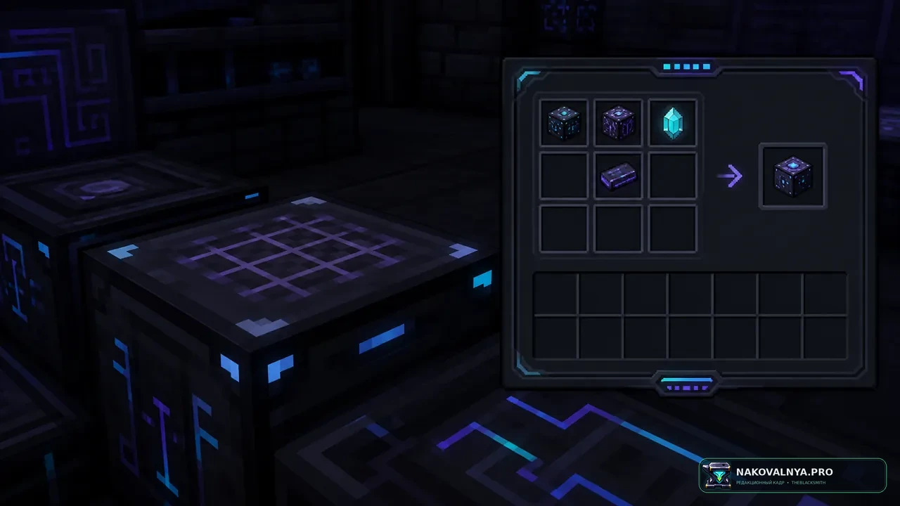 CustomCrafting: собственные серверные рецепты — редакционная иллюстрация 3 из 3