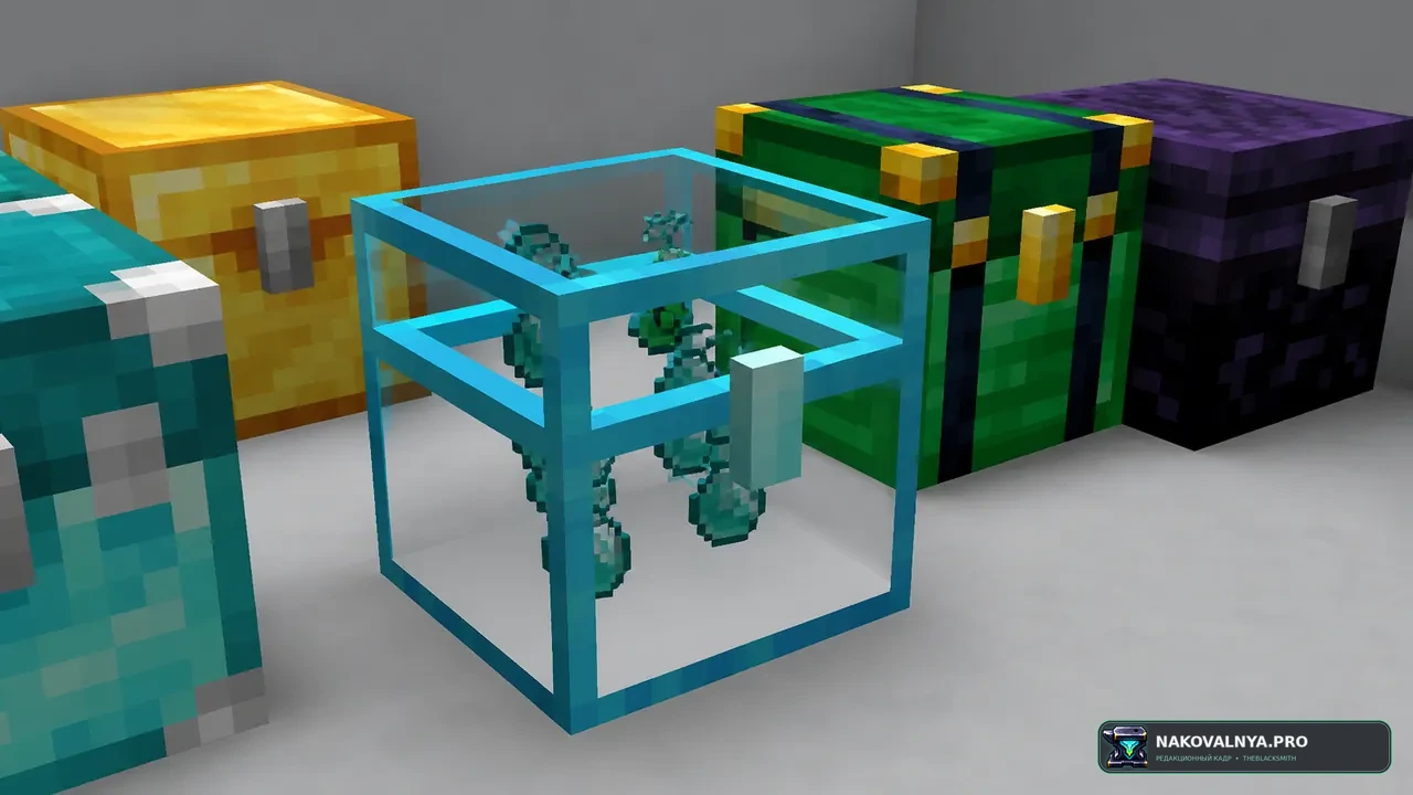 Iron Chests: улучшаемые вместительные сундуки — редакционная иллюстрация 3 из 3