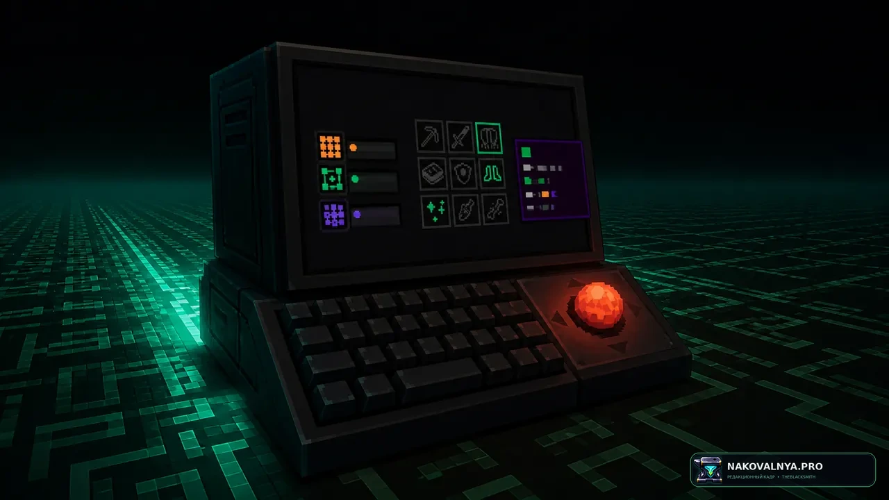 Cyberspace: карманное измерение для механизмов и построек — редакционная иллюстрация 2 из 3