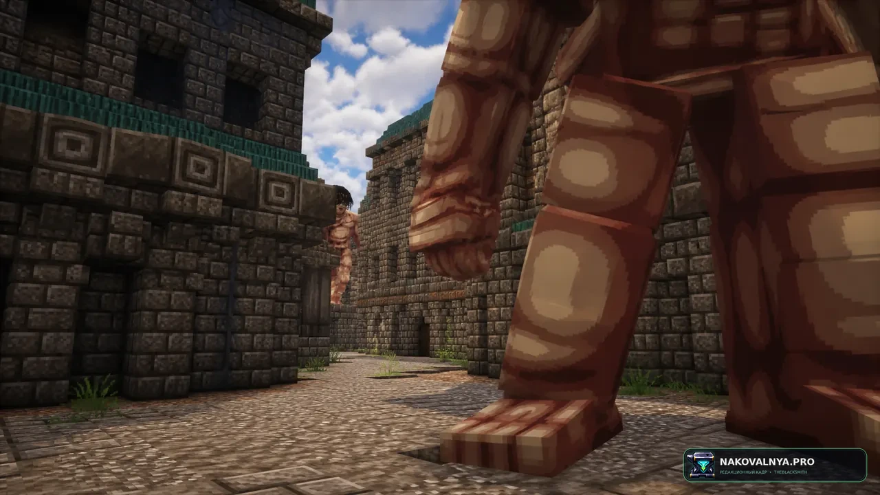 Danny's AOT: приключения и превращения по Attack on Titan — редакционная иллюстрация 3 из 3