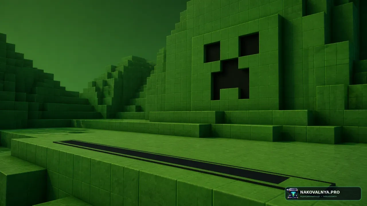 Изображение к проекту Creeper Loading Screen - YouTube Edition