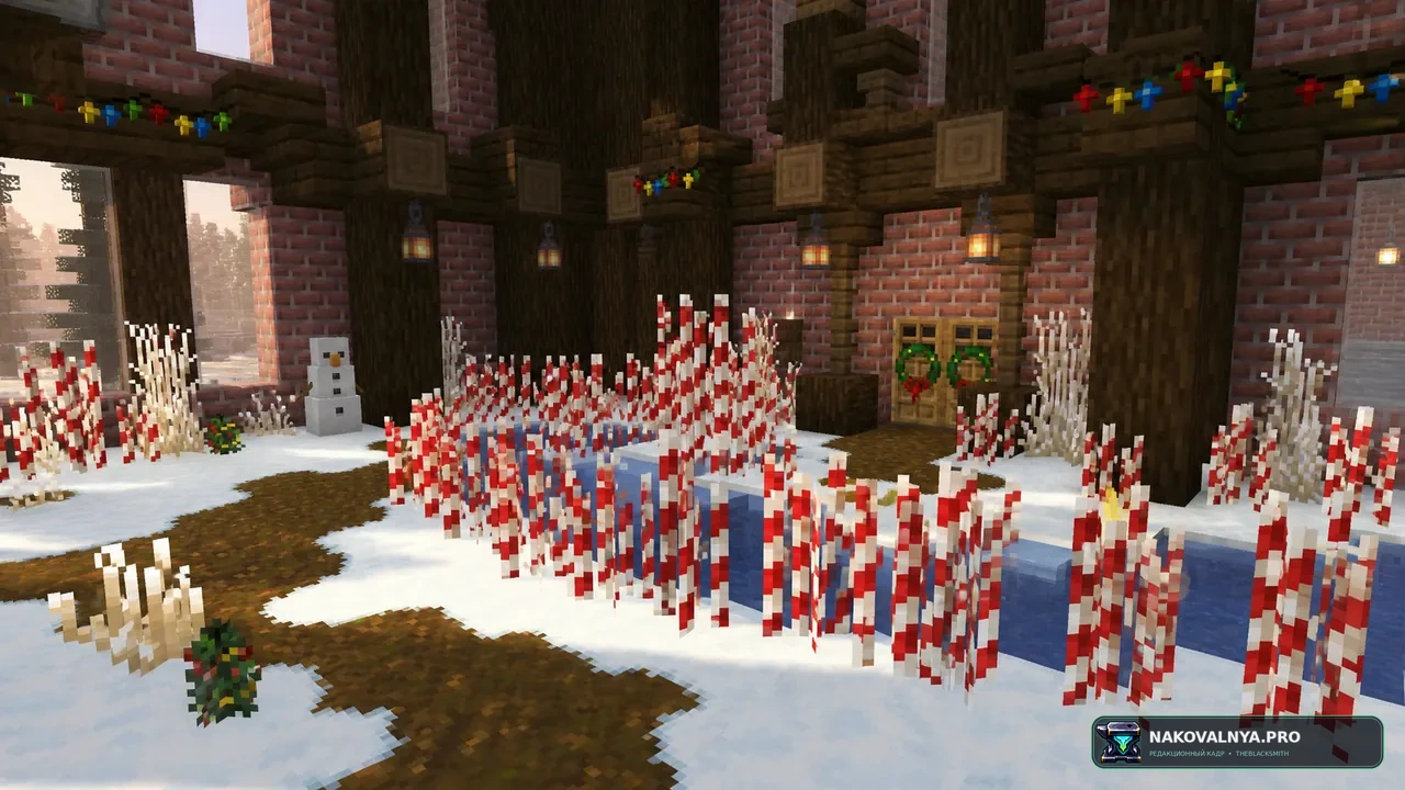 Default-Style Christmas Pack: рождественское оформление в ванильном стиле — редакционная иллюстрация 2 из 3
