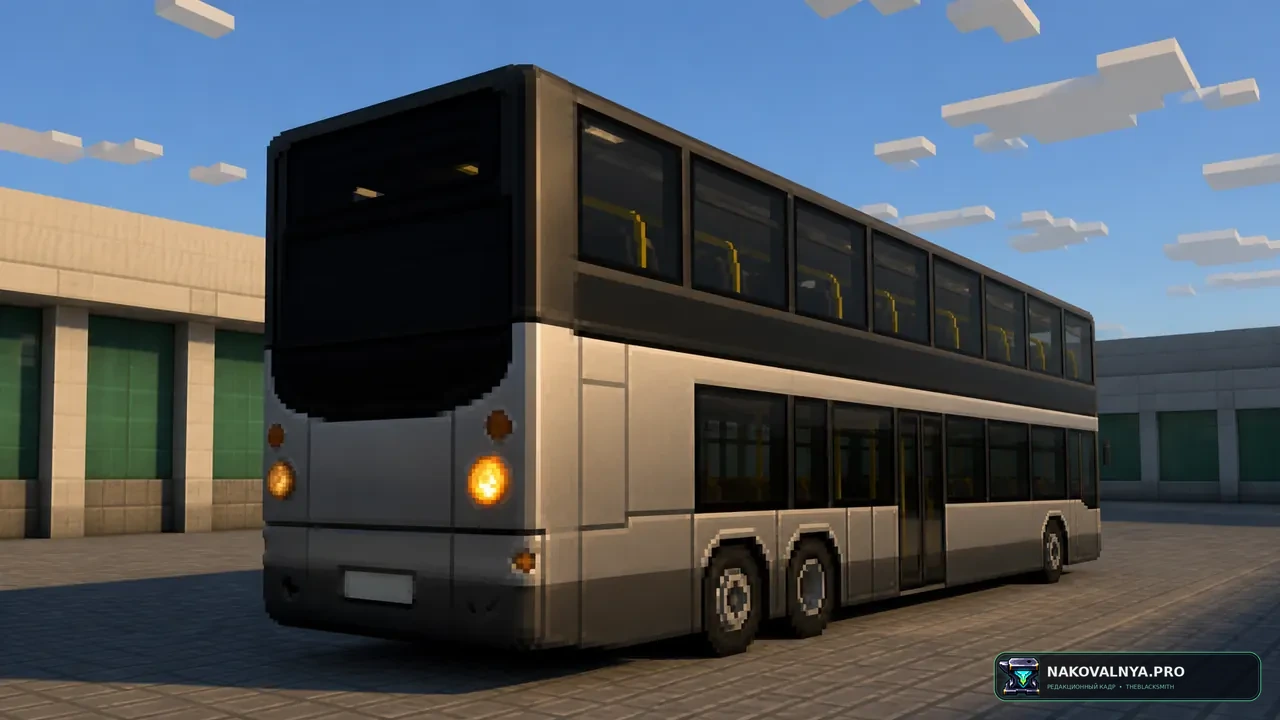 [MTR4] 丹尼士三叉戟三型 | Dennis Trident 3: двухэтажный автобус Dennis Trident 3 — редакционная иллюстрация 2 из 3