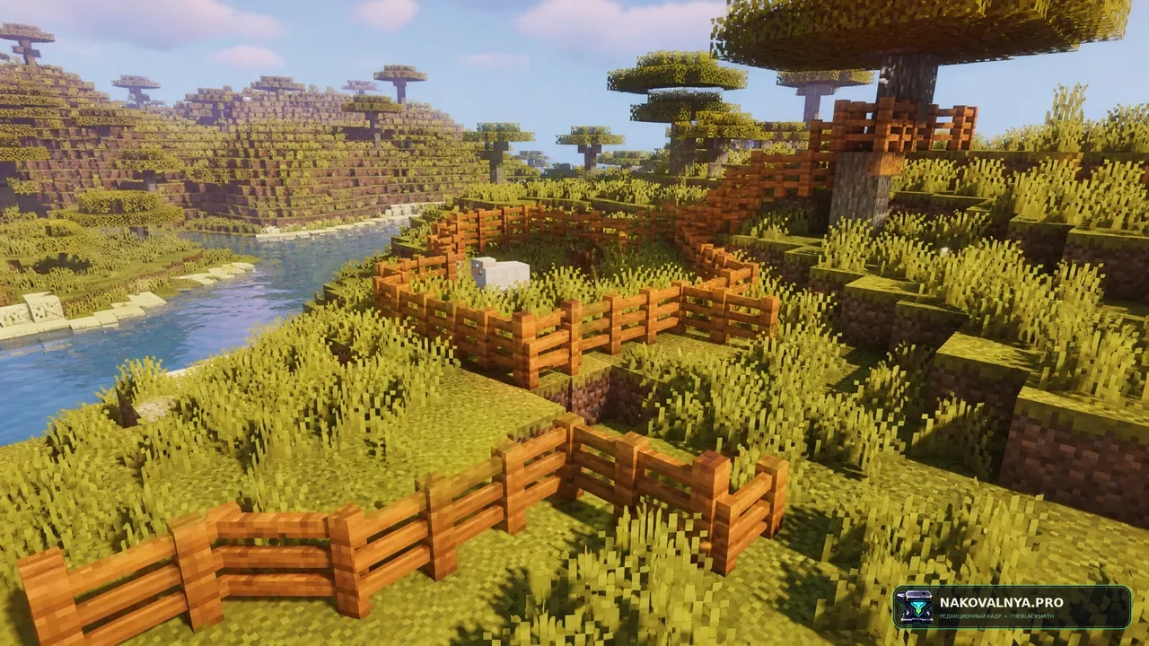 Изображение к проекту Diagonal Fences