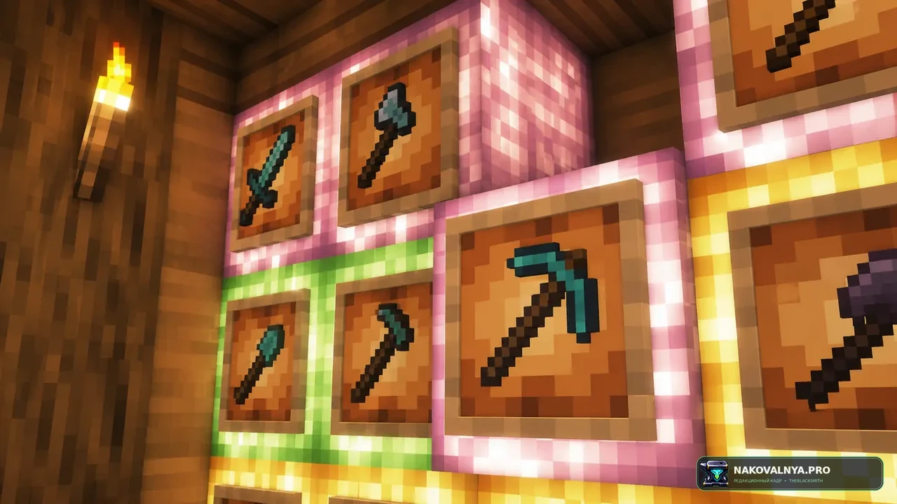 Diamond Smp Perfected: читаемое оформление PvP — редакционная иллюстрация 3 из 3