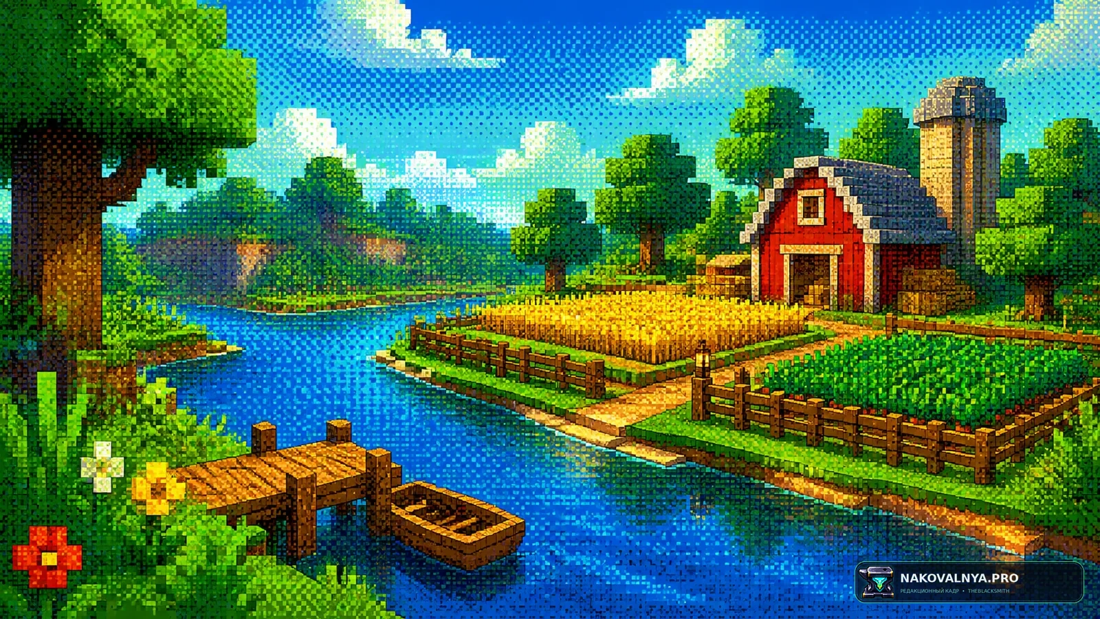 Изображение к проекту Dithered Shader