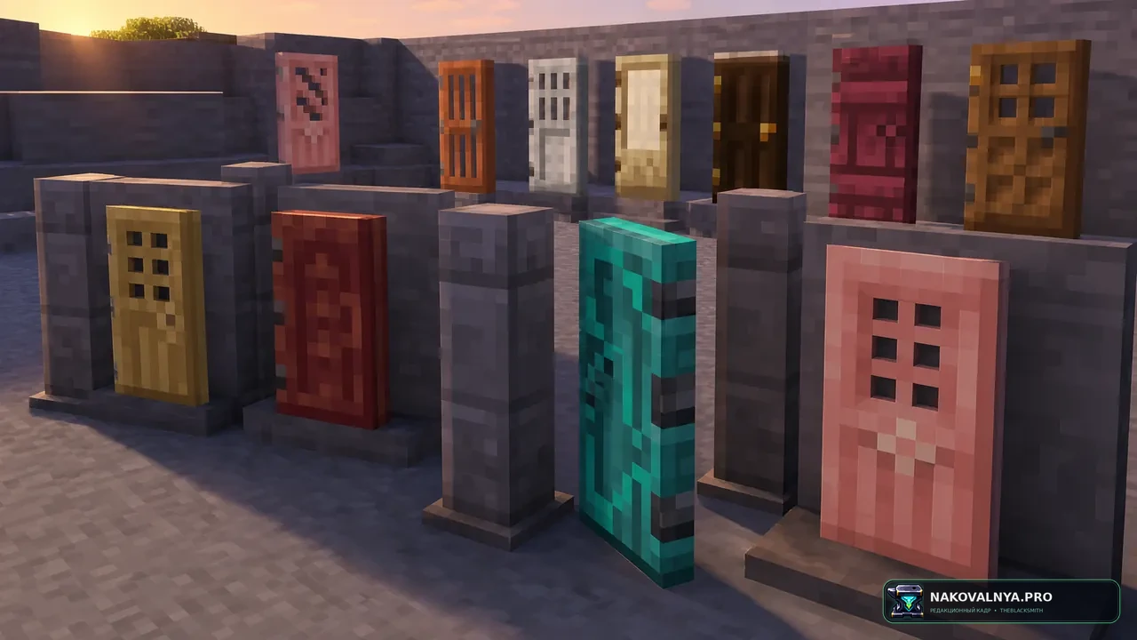 Door Tweaks: детализированные двери и люки — редакционная иллюстрация 2 из 3