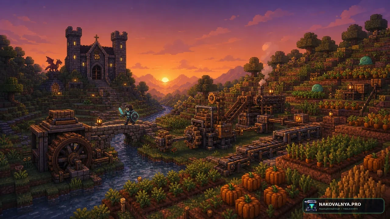 Изображение к проекту Dungeon & Harvest:工業奇境