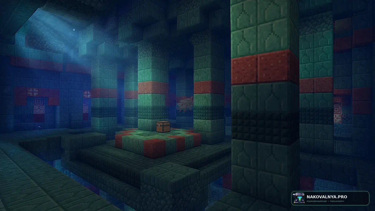 Dungeons and Taverns Ocean Monument Overhaul: более крупное и вариативное подводное подземелье — редакционная иллюстрация 2 из 3