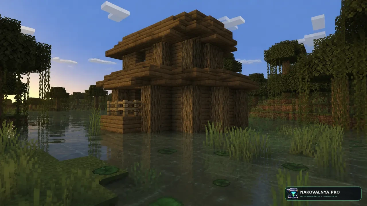 Dungeons and Taverns Swamp Hut Overhaul: новые варианты болотной хижины — редакционная иллюстрация 2 из 3