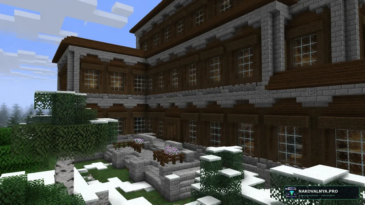 Dungeons and Taverns Woodland Mansion Overhaul: огромный лесной особняк с подвалом, тайниками и разнообразными комнатами — редакционная иллюстрация 3 из 3