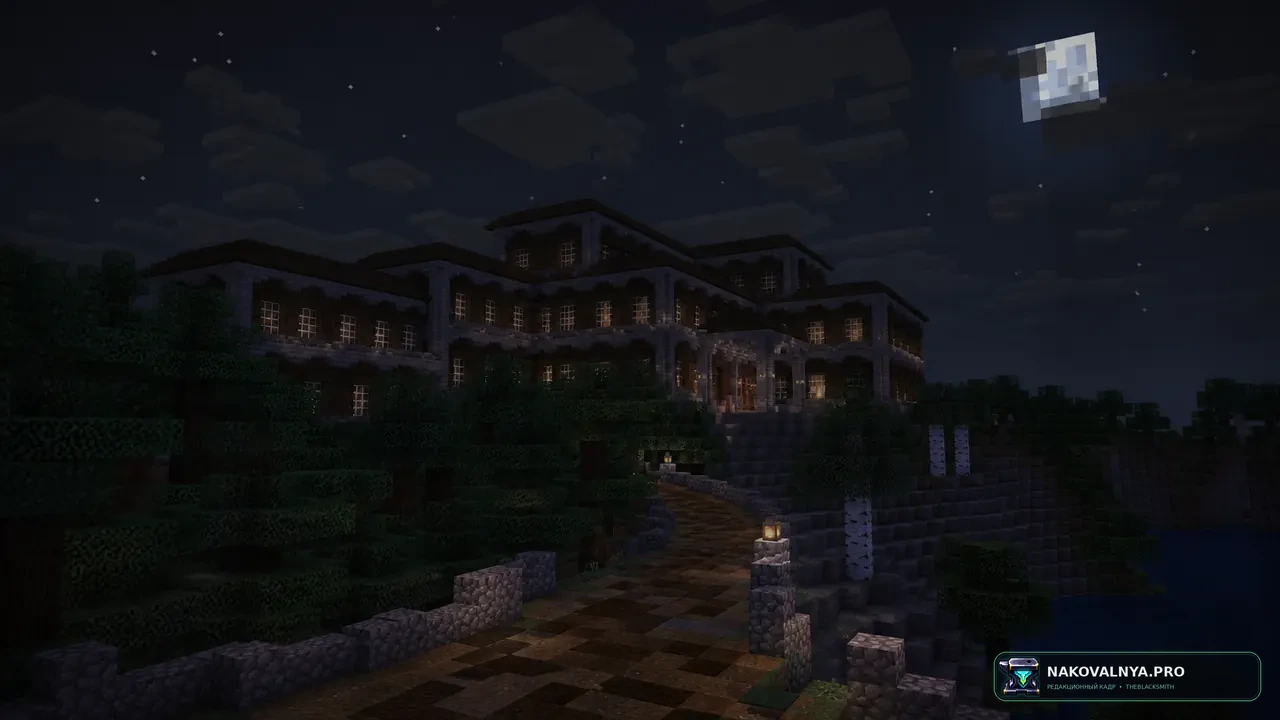 Изображение к проекту Dungeons and Taverns Woodland Mansion Overhaul