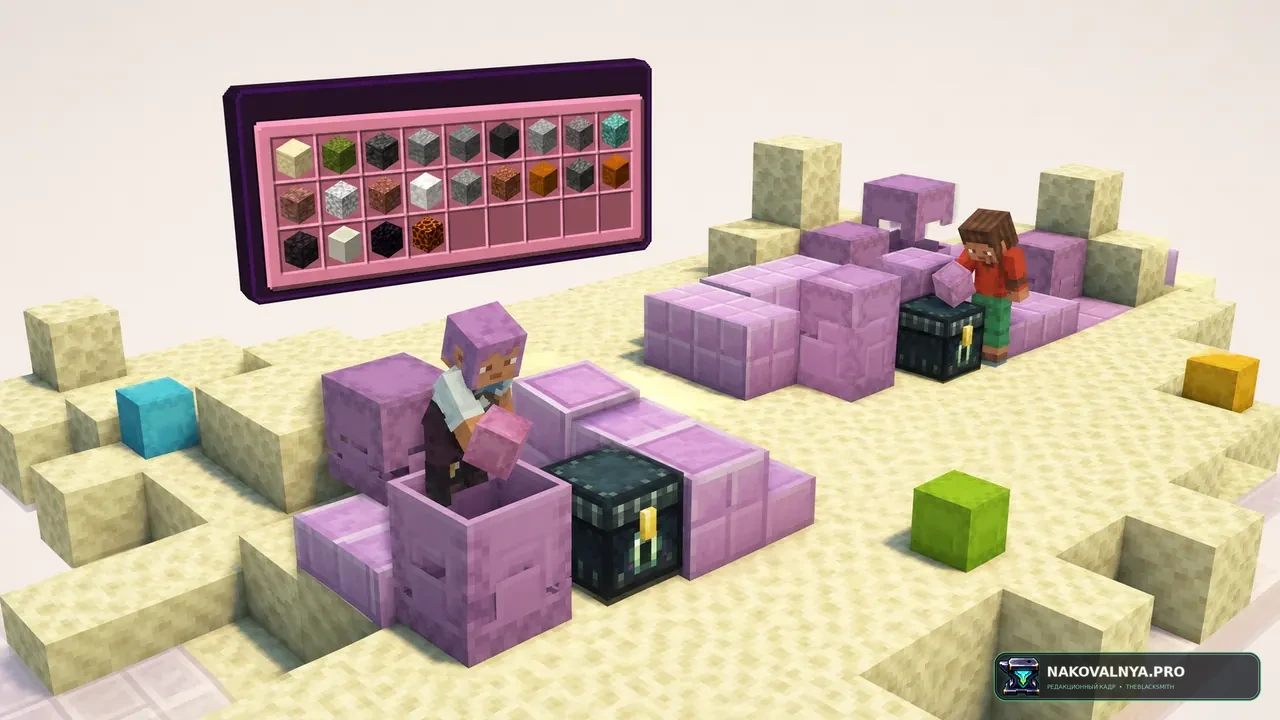 Изображение к проекту Easy Shulker Boxes