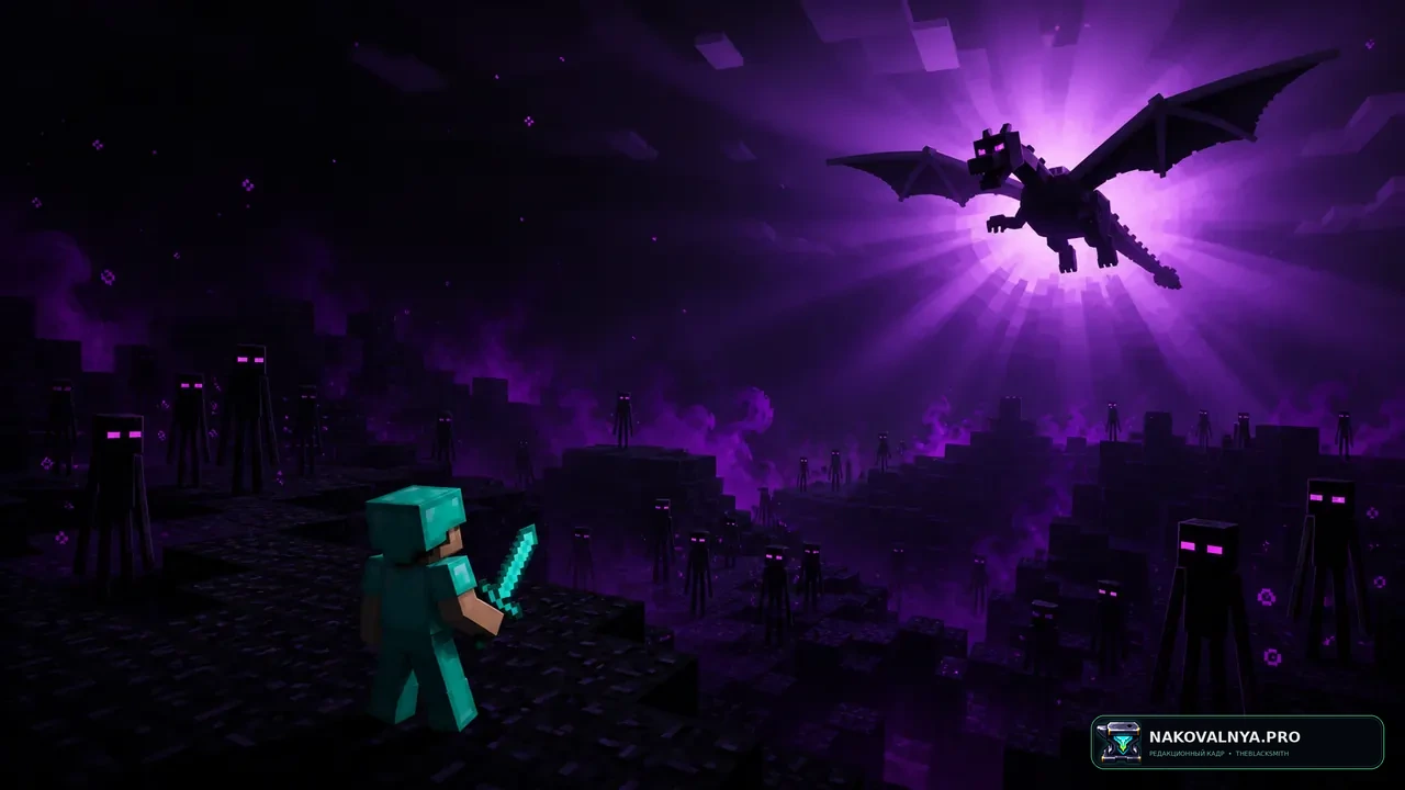 Изображение к проекту Ender Dragon Fight Remastered