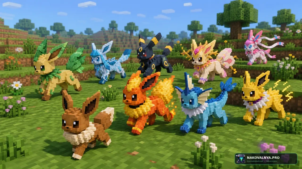 Изображение к проекту Eeveelutions Reimagined