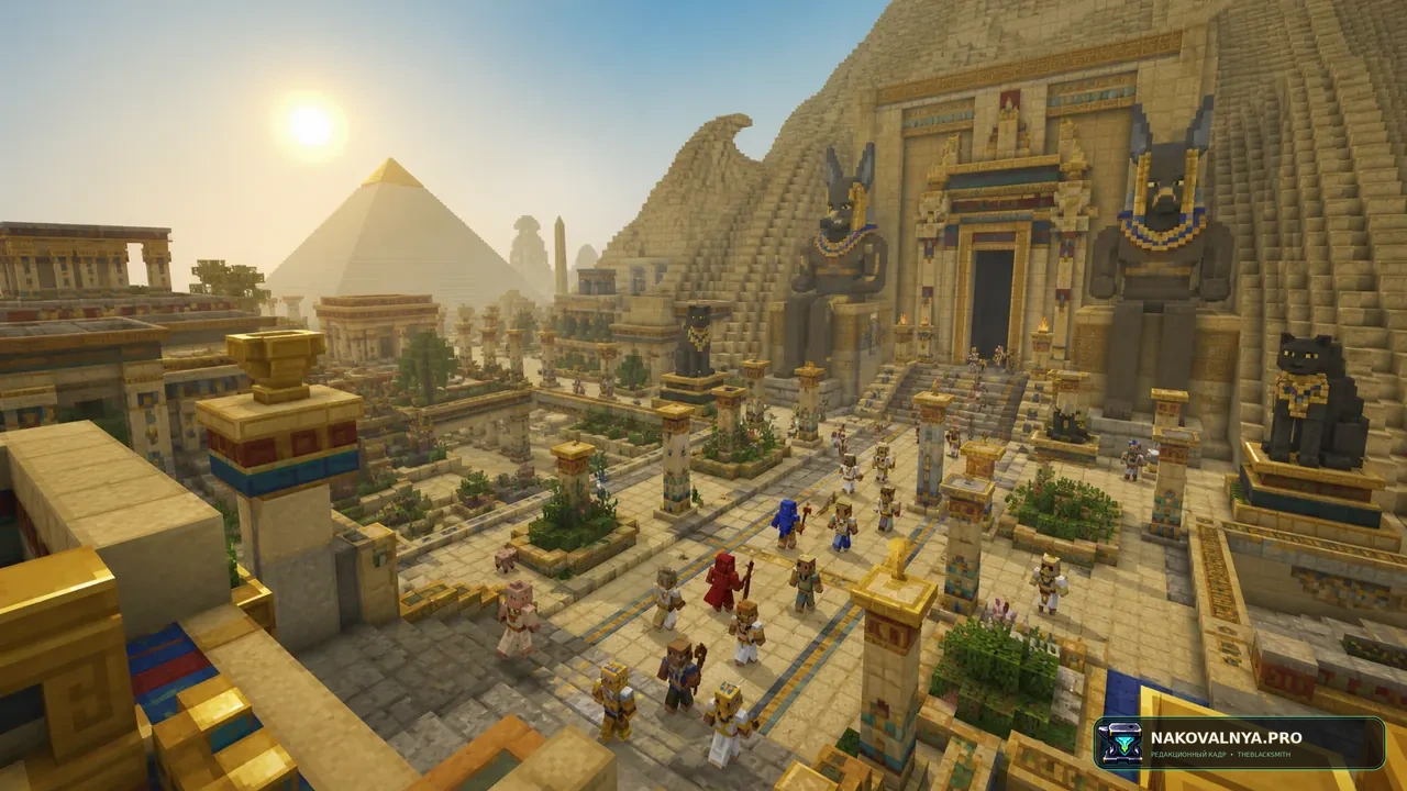 Изображение к проекту Egyptian Mythology Mash-up