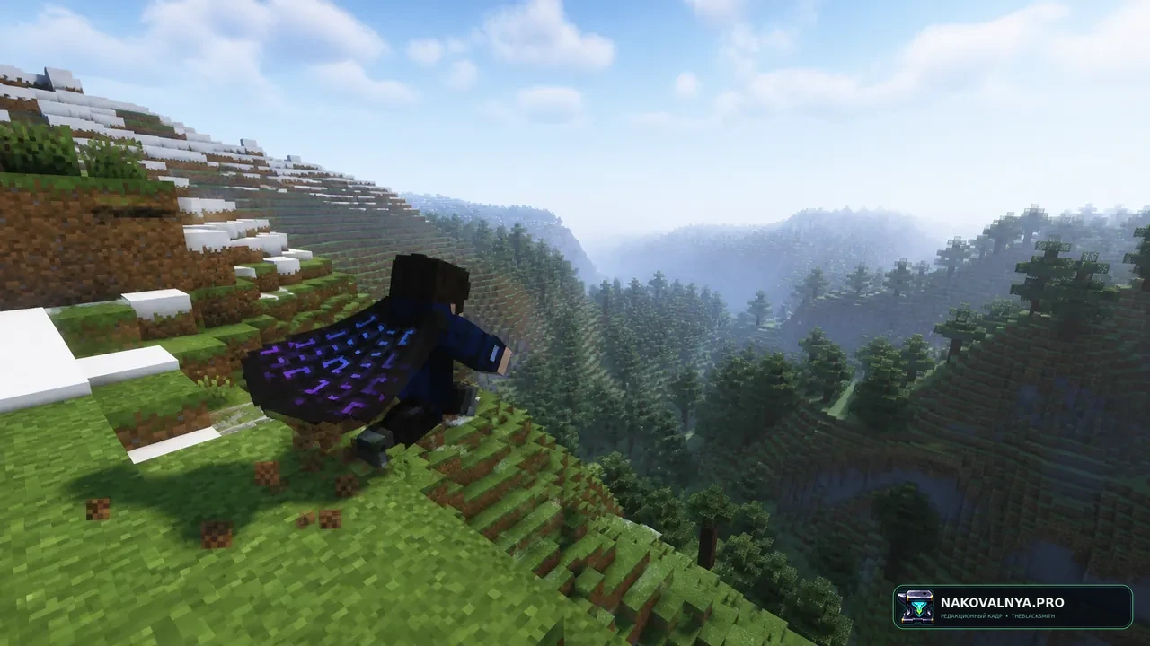 Изображение к проекту Elytra Physics