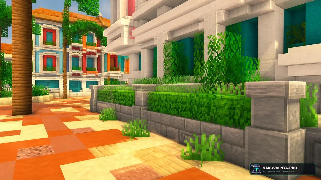Ember Shaders: чистую атмосферную графику в ванильном стиле — редакционная иллюстрация 3 из 3
