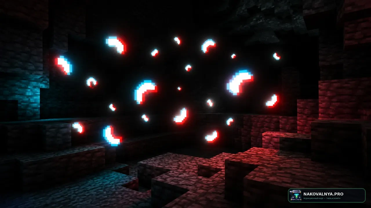 Emissive Particles: светящиеся частицы — редакционная иллюстрация 2 из 3