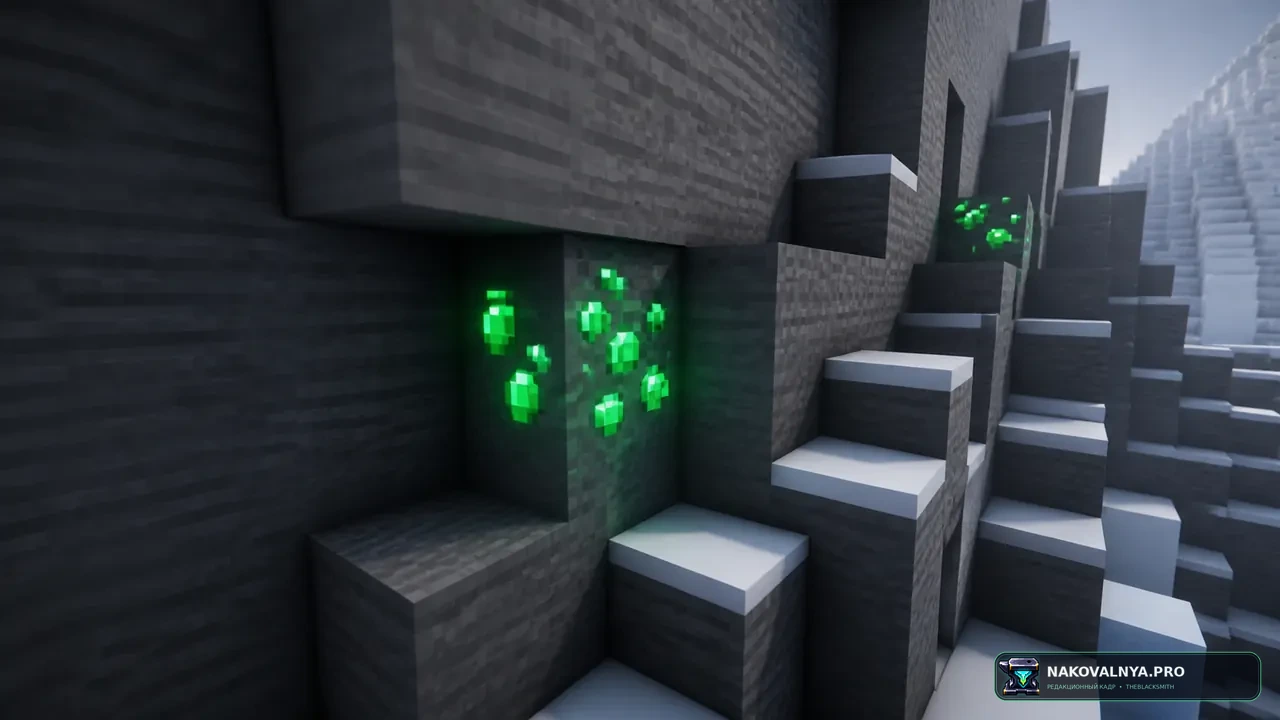 Emissive Glowing Ores: светящиеся руды — редакционная иллюстрация 3 из 3