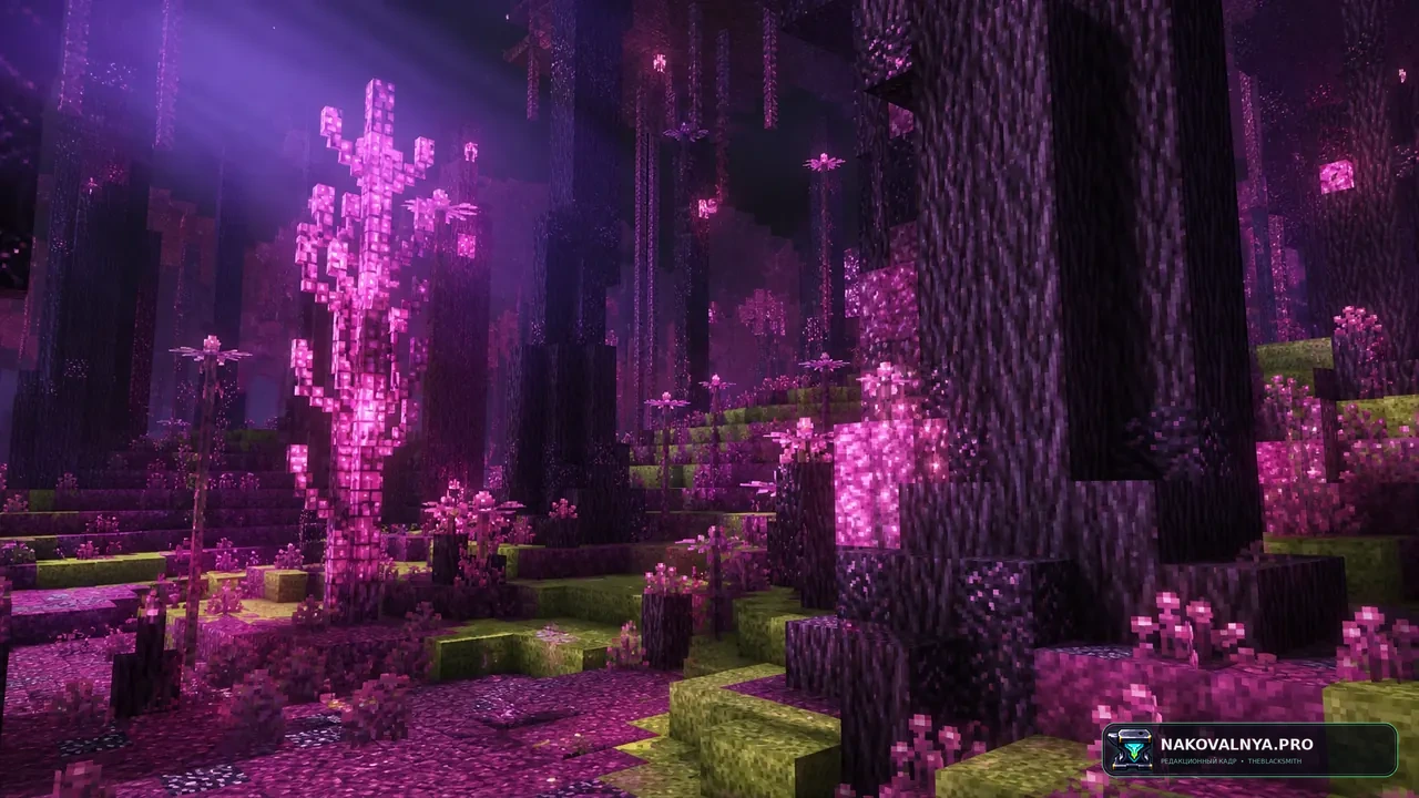 The Endergetic Expansion: живой биом Poise Forest для Края — редакционная иллюстрация 2 из 3